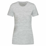 Stedman Sports-T Intense Tech T-shirt Short Sleeves for her grijs melange STE8120