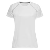 Stedman Active-dry Team Raglan Mesh T-shirt Short Sleeves for her wit STE8130