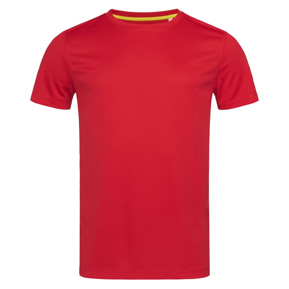 Stedman Active-dry Mesh T-shirt Short Sleeves rood STE8400