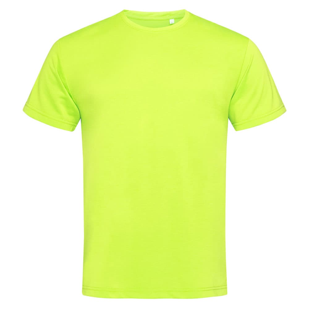 Stedman Cotton Touch T-shirt Short Sleeves for him fluor geel STE8600
