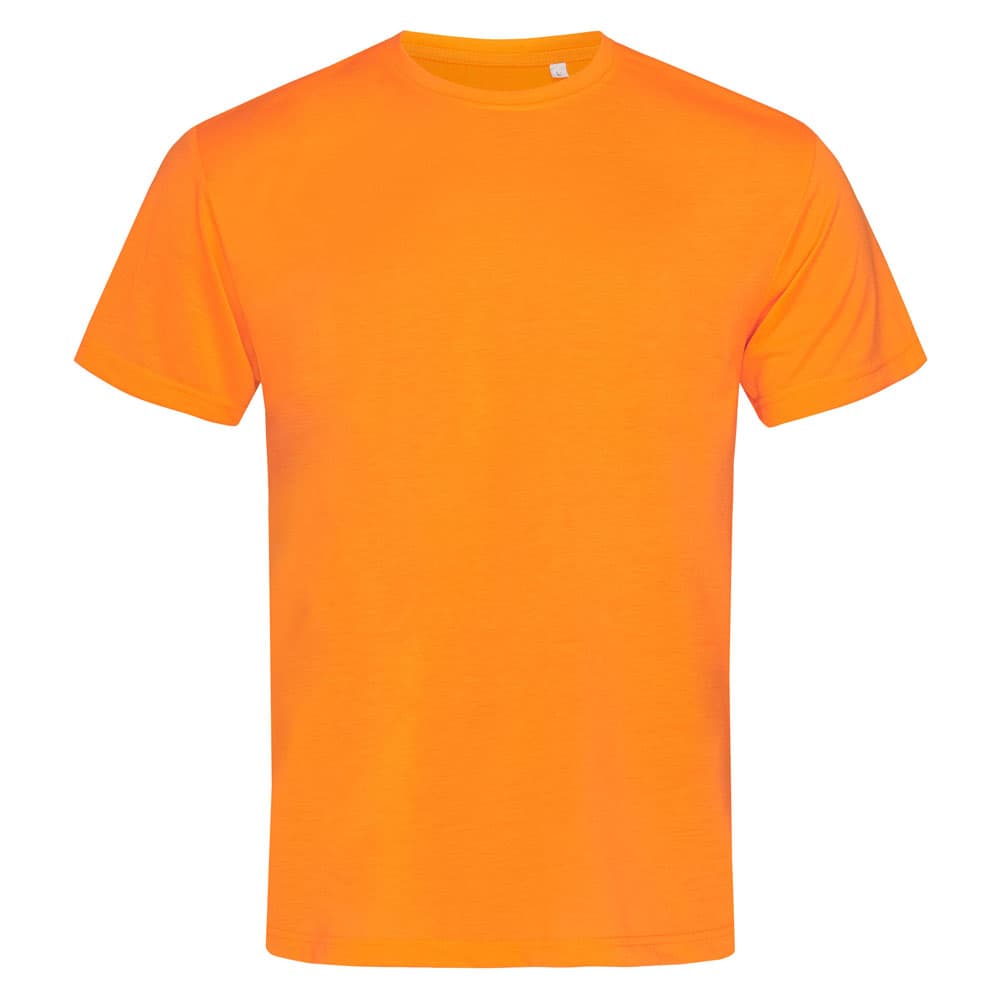 Stedman Cotton Touch T-shirt Short Sleeves for him fluor oranje STE8600