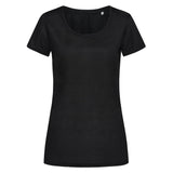 Stedman Cotton Touch T-shirt Short Sleeves for her zwart STE8700