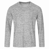 Stedman Melange Knit Sweater for him lichtgrijs melange STE9080