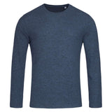 Stedman Melange Knit Sweater for him marineblauw melange STE9080